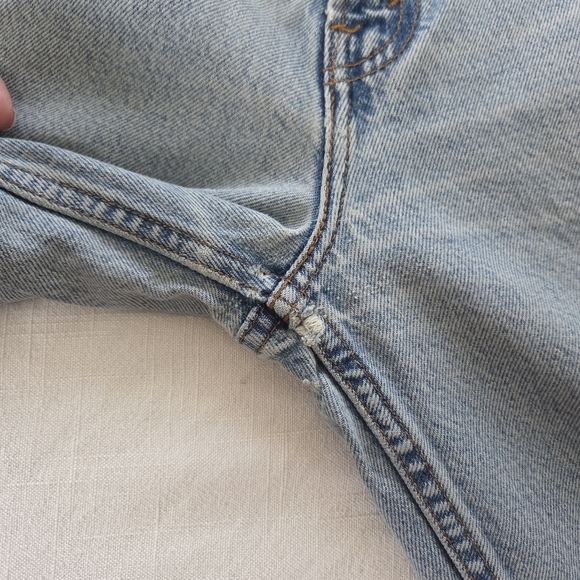 Vintage Y2k LEVI'S Men's Light Blue Jeans 33x32 33 Inch Waist 560 Fit Loose - Picture 13 of 15